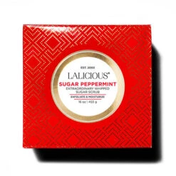 LALICIOUS Sugar Peppermint Sugar Scrub -Bumble Sale Store 0001 sugar peppermint 16oz ew sugar scrub box