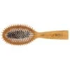 Bass Brushes 54 Dark Bamboo | Large Oval Hairbrush With Natural Bristle + Nylon Pin -Bumble Sale Store 54DB 1ES