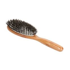 Bass Brushes 899 Dark Bamboo | Large Oval Hairbrush With Firm Natural Bristles -Bumble Sale Store 899DB3 s