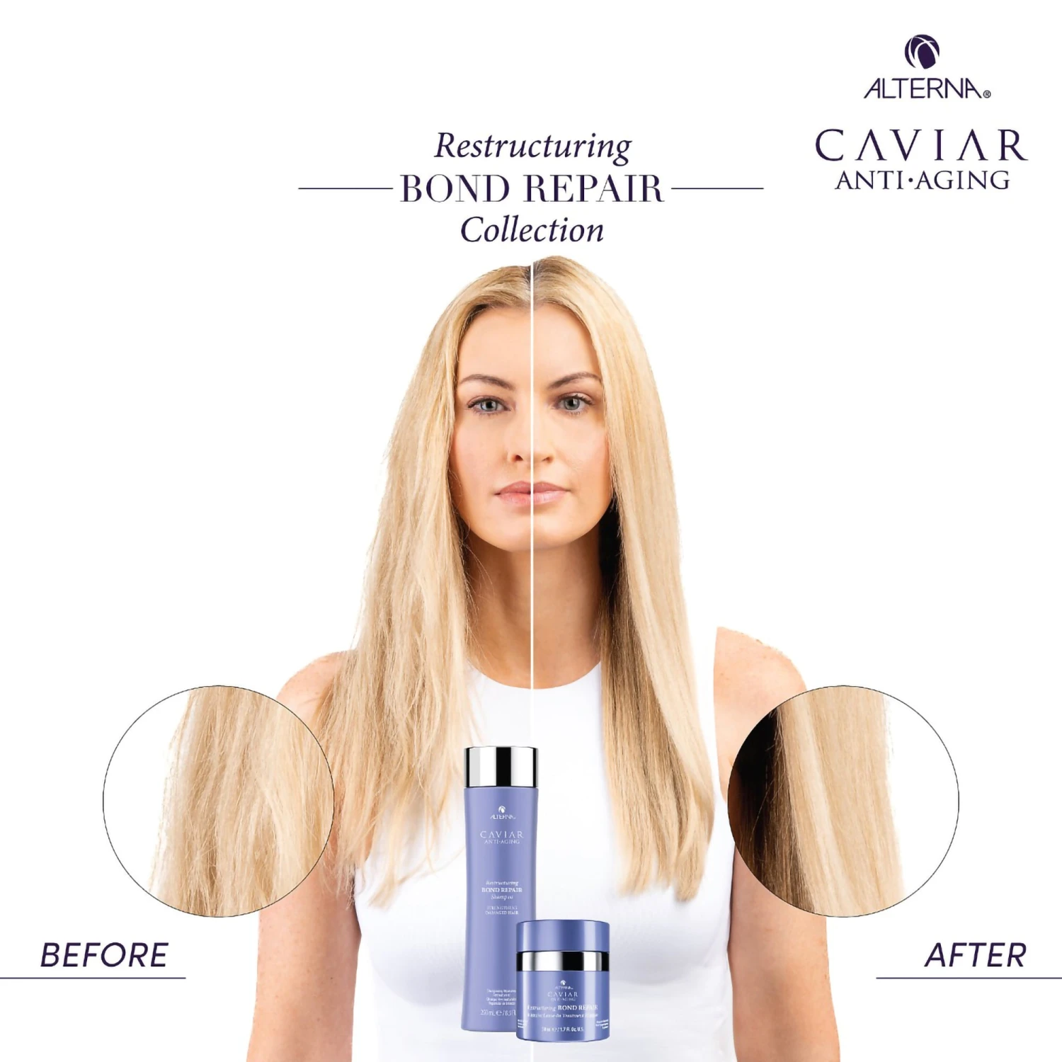 Alterna Caviar Anti-Aging Restructuring Bond Repair Intensive Leave-In Treatment - 1.7oz 4 Alterna Caviar Anti-Aging Restructuring Bond Repair Intensive Leave-In Treatment - 1.7oz - Image 2