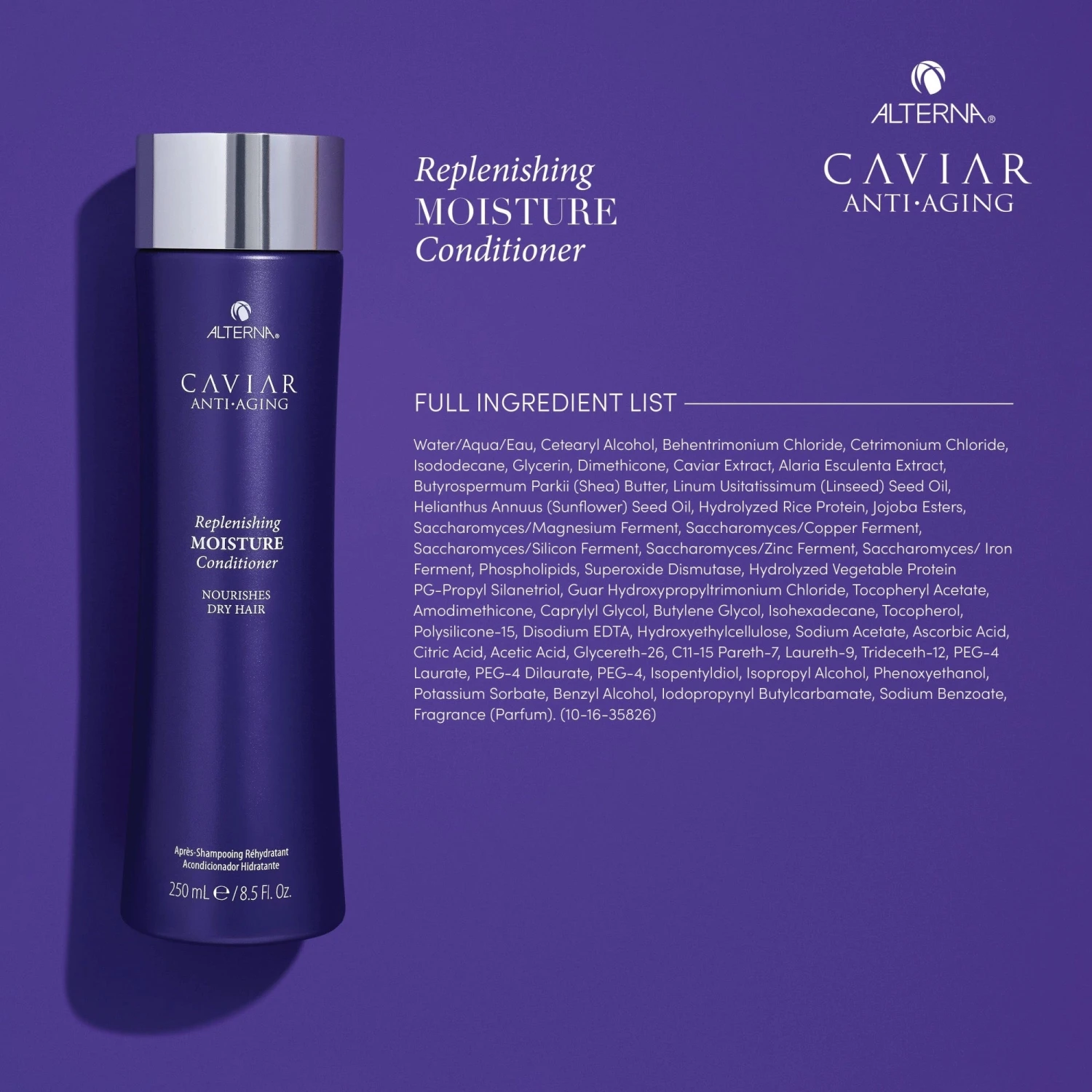 Alterna Caviar Anti-Aging Replenishing Moisture Conditioner 6 Alterna Caviar Anti-Aging Replenishing Moisture Conditioner - Image 4