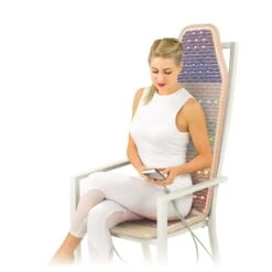 HealthyLine Rainbow Chakra Mat Chair 5718 Firm - Photon PEMF InframMat Pro -Bumble Sale Store Amethyst Sodalite Agate Aventurine Carnelian RedJasper Rainbow Chakra Mat Chair 5718 Firm Photon PEMF Inframat Pro 4 1000x1000 1