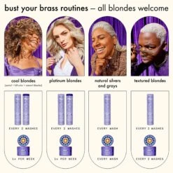Amika Bust Your Brass Cool Blonde Conditioner -Bumble Sale Store Amika Bust Your Brass Cool Blonde Conditioner e0220cef 584a 4712 9e68 55b8ee3d7b06