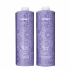 Amika Bust Your Brass Cool Blonde Shampoo And Conditioner Liter Duo ($150 Value) -Bumble Sale Store Amika Bust Your Brass Cool Blonde DUO 32