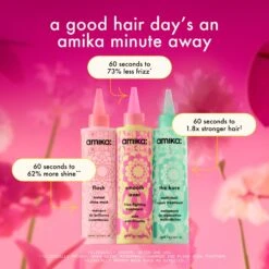 Amika Smooth Over Frizz-Fighting Treatment -Bumble Sale Store Amika Smooth Over Frizz Fighting Treatment 8