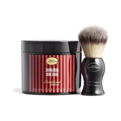 The Art Of Shaving Iconic Duo: 2 Piece Starter Kit - Sandalwood -Bumble Sale Store ArtofShaving Starter Kit Sandalwood Closeup