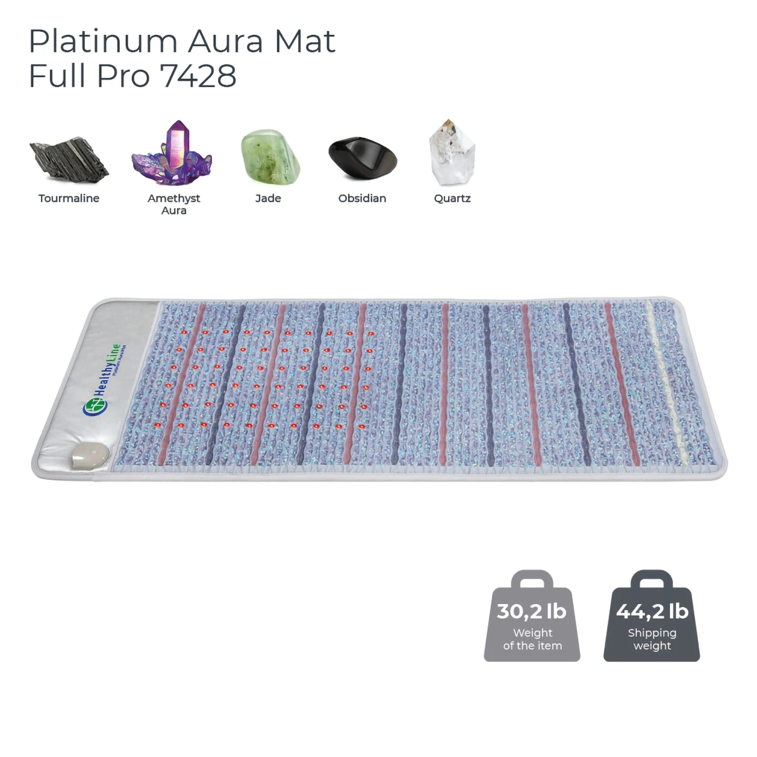 HealthyLine Platinum Aura Mat Full Pro PLUS 7428 Firm - Photon Advanced PEMF InfraMat Pro 4 HealthyLine Platinum Aura Mat Full Pro PLUS 7428 Firm - Photon Advanced PEMF InfraMat Pro - Image 2
