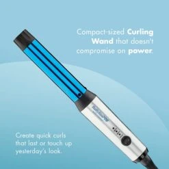 BabylissPRO Nano Titanium 1" Compact Curling Wand - Item No. BNTMWUC -Bumble Sale Store BabylissPRO Nano Titanium 1 Compact Curling Wand 4
