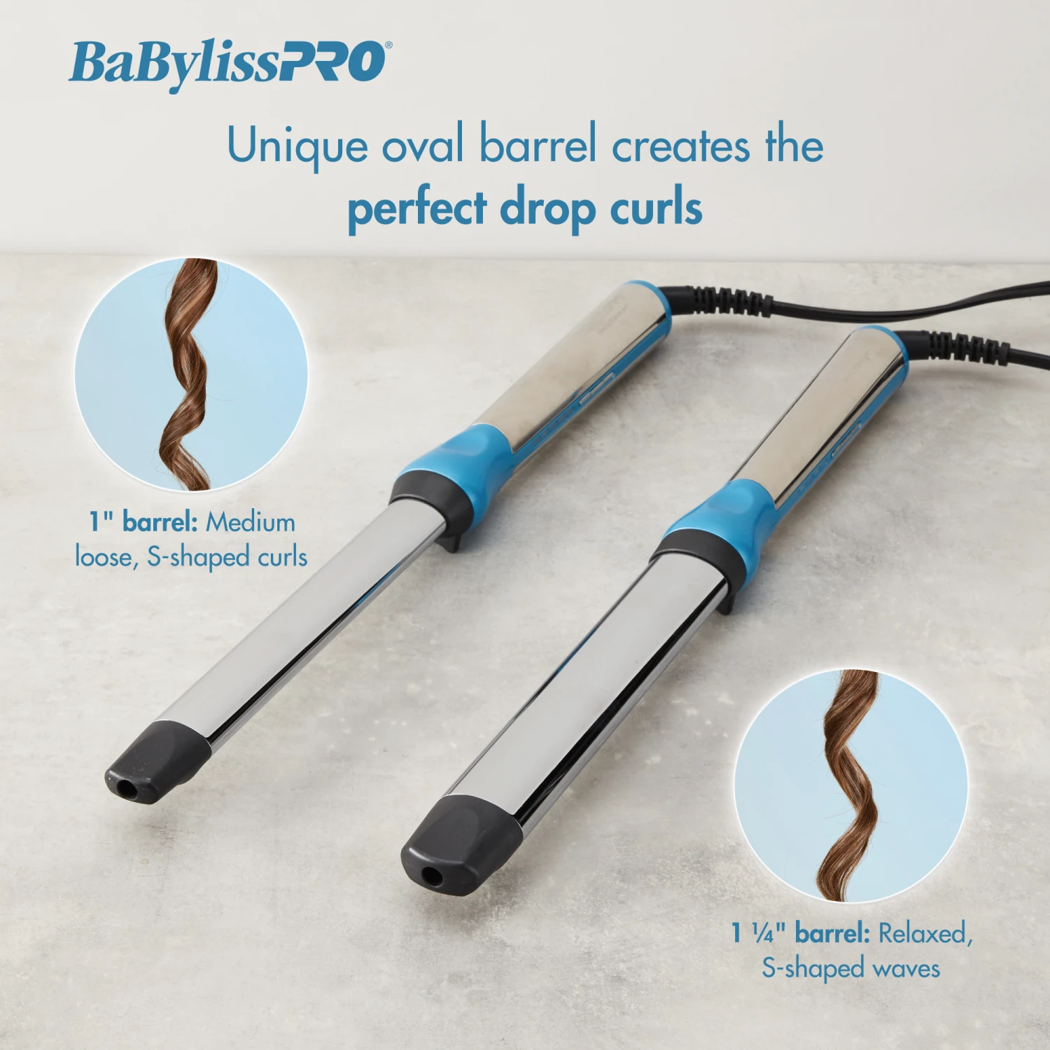 BabylissPRO Nano Titanium 1" Oval Barrel Wand - Item No. BNTOW100LUC 5 BabylissPRO Nano Titanium 1" Oval Barrel Wand - Item No. BNTOW100LUC - Image 3