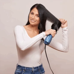 BabylissPRO Nano Titanium Oval Ionic Hot Air Brush - Item No. BNTHB250 -Bumble Sale Store BabylissPRO Nano Titanium Oval Ionic Hot Air Brush BNTHB250 3