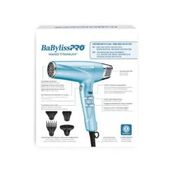 BabylissPRO Nano Titanium Professional High-Speed Dual Ionic Dryer - Item No. BNT9100 13 BabylissPRO Nano Titanium Professional High-Speed Dual Ionic Dryer - Item No. BNT9100 -Bumble Sale Store BabylissPRO Nano Titanium Professional High Speed Dual Ionic Dryer BNT9100 2