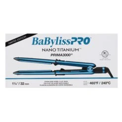 Babylisspro Limited Edition Nano Titanium Prima3000 1 1/4" Styling Iron - Item No. BNTMB3000TUC -Bumble Sale Store Babyliss BNTMB3000TUC 3