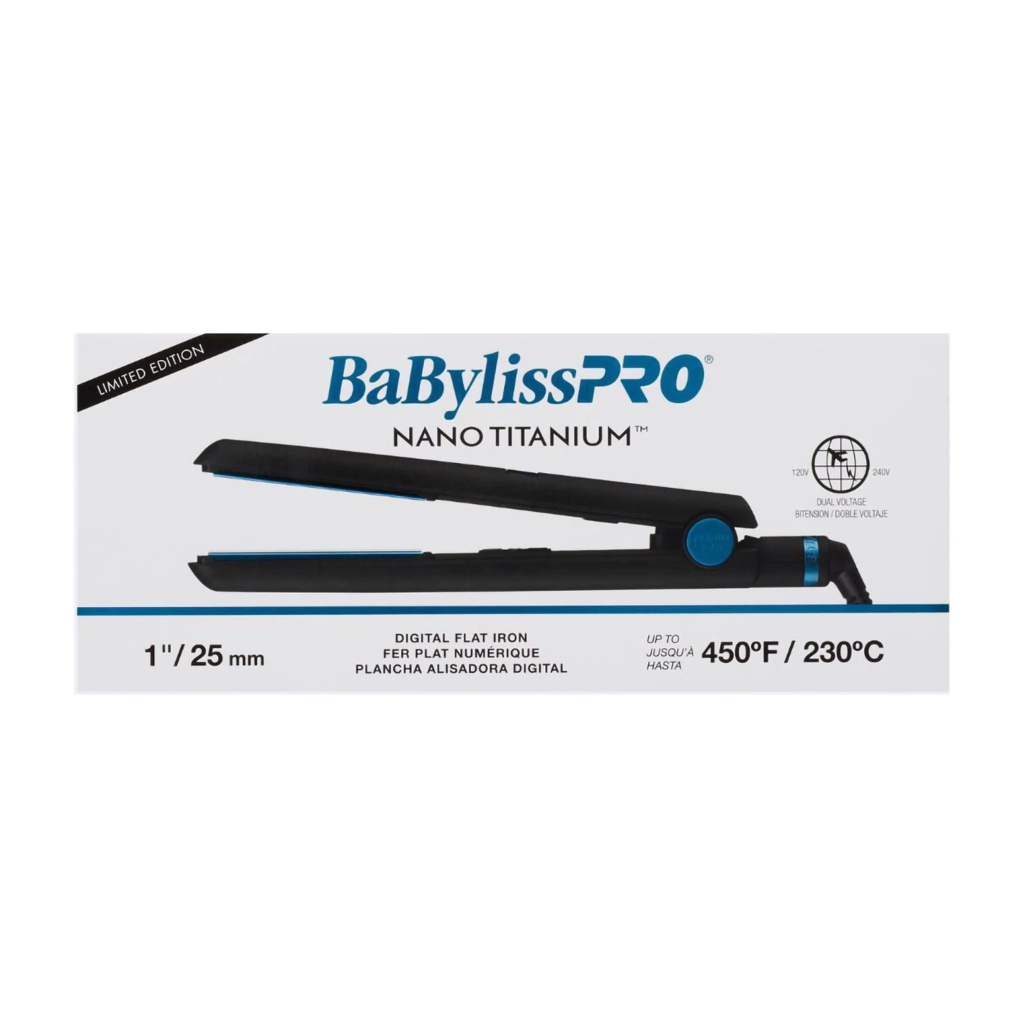 Babylisspro Limited Edition 1" Digital Flat Iron - Item No. BNTMB4095TUC 7 Babylisspro Limited Edition 1" Digital Flat Iron - Item No. BNTMB4095TUC - Image 5