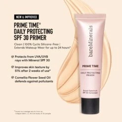 BareMinerals Prime Time Daily Protecting Mineral SPF30 11 BareMinerals Prime Time Daily Protecting Mineral SPF30 -Bumble Sale Store BareMinerals Prime Time Daily Protecting Mineral SPF30 1