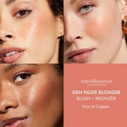 BareMinerals Gen Nude Blonzer Blush + Bronzer 24 BareMinerals Gen Nude Blonzer Blush + Bronzer -Bumble Sale Store Bareminerals Gen Nude Blonzer Blush Bronzer Copper 1