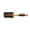 Bass Brushes 910 Dark Bamboo | Medium Barrel Round Brush With Natural Bristles