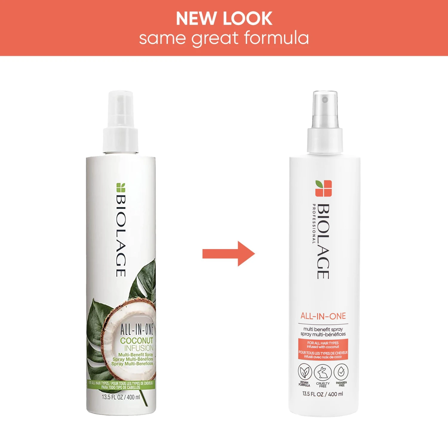 Matrix Biolage All-In-One Coconut Infusion Multi-Benefit Spray 10 Matrix Biolage All-In-One Coconut Infusion Multi-Benefit Spray - Image 8