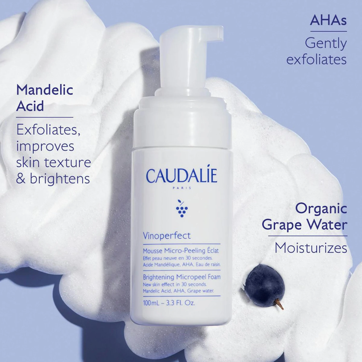 Caudalie Vinoperfect Instant Brightening Micropeel 4 Caudalie Vinoperfect Instant Brightening Micropeel - Image 2