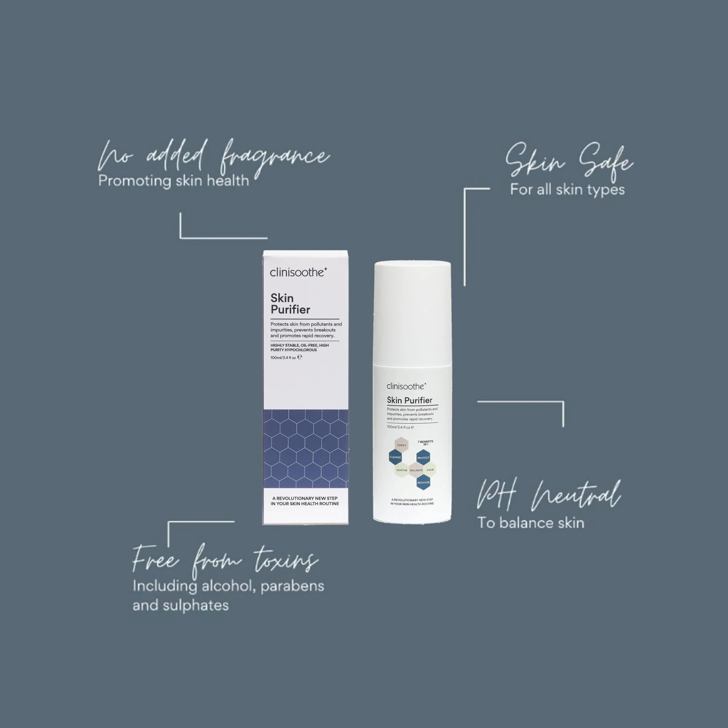 Clinisoothe+ Skin Purifier 250ml Pour 4 Clinisoothe+ Skin Purifier 250ml Pour - Image 2