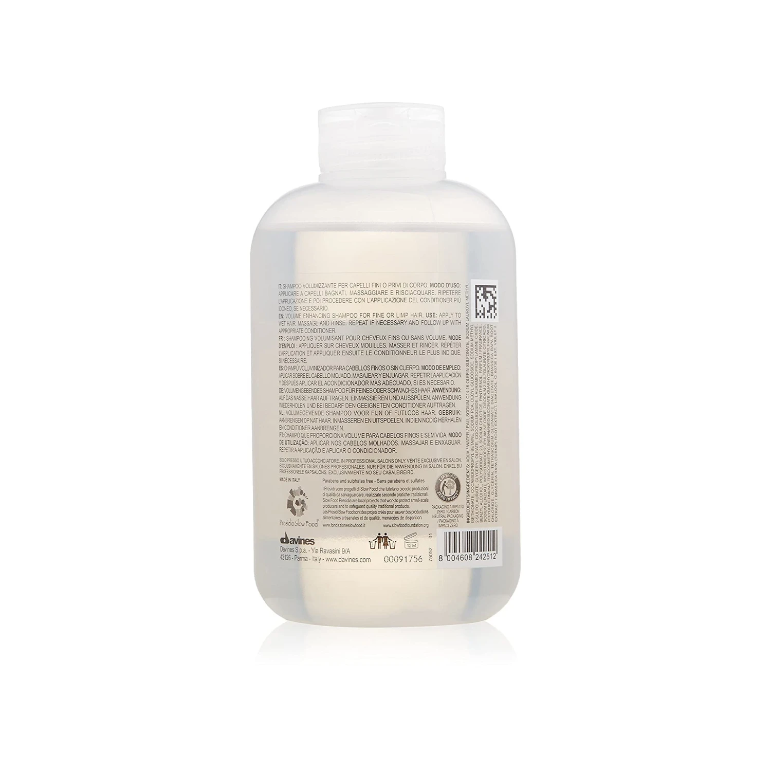 Davines Volu Shampoo 4 Davines Volu Shampoo - Image 2