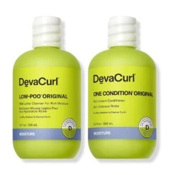 Devacurl Low-Poo Original And One Condition Original 12oz Duo