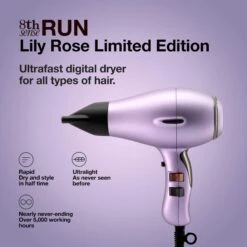 Elchim Run Dryer - Lily Rose Edition -Bumble Sale Store Elchim Run Dryer Lily Rose Edition
