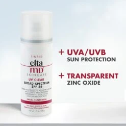 Elta MD Skincare UV Clear Tinted Broad-Spectrum SPF 46 -Bumble Sale Store EltaMD UV Clear Tinted Broad Spectrum SPF46 info2