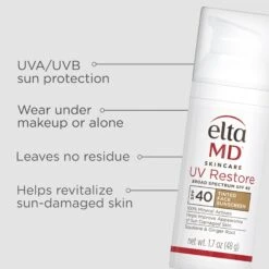 Elta MD Skincare UV Restore Broad-Spectrum SPF 40 Tinted 14 Elta MD Skincare UV Restore Broad-Spectrum SPF 40 Tinted -Bumble Sale Store Elta MD Skincare UV Restore Broad Spectrum SPF40 Tinted 1