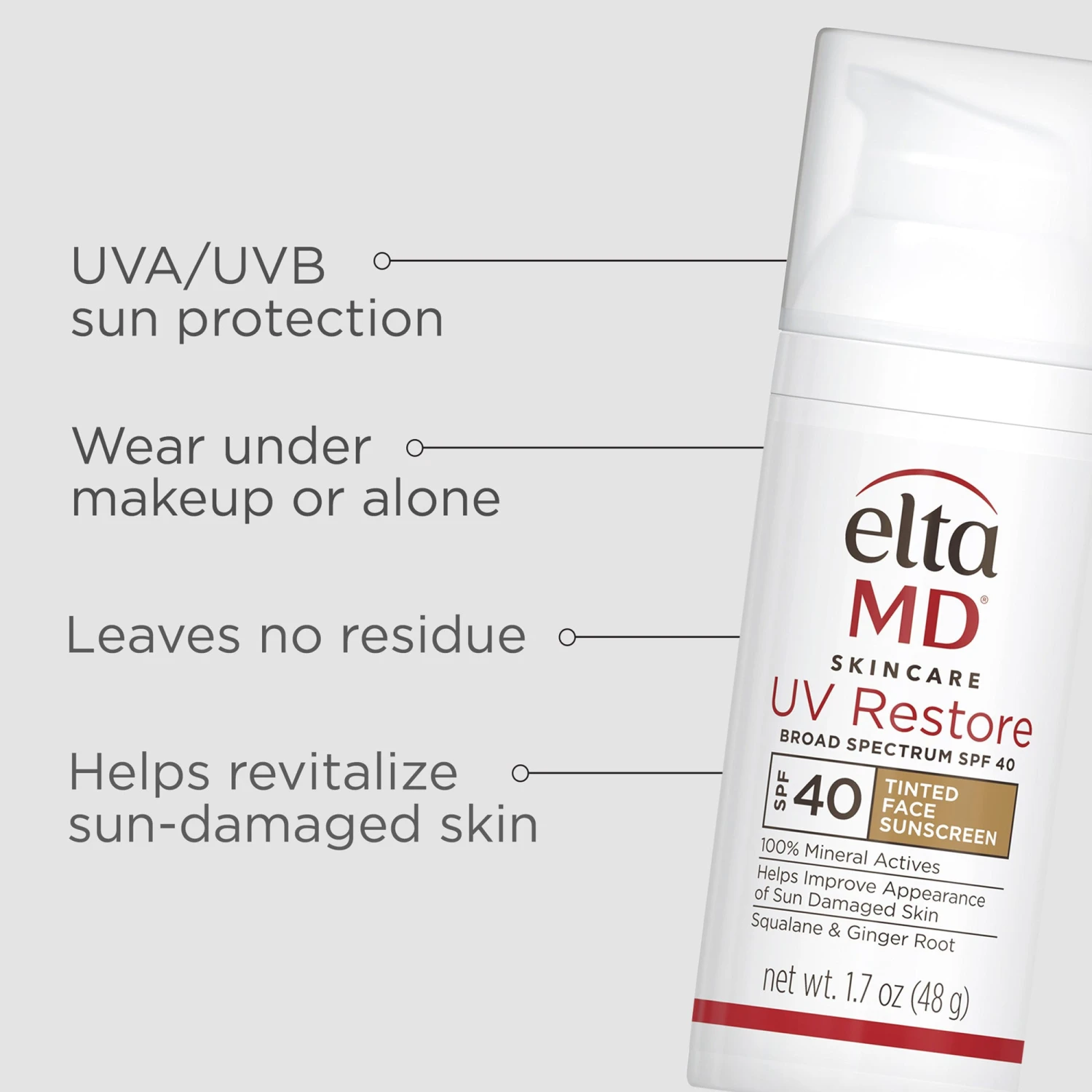 Elta MD Skincare UV Restore Broad-Spectrum SPF 40 Tinted 8 Elta MD Skincare UV Restore Broad-Spectrum SPF 40 Tinted - Image 6