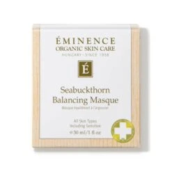 Eminence Organics Seabuckthorn Balancing Masque 7 Eminence Organics Seabuckthorn Balancing Masque -Bumble Sale Store Eminence Organic SkinCare Seabuckthorn Balancing Masque 1oz box