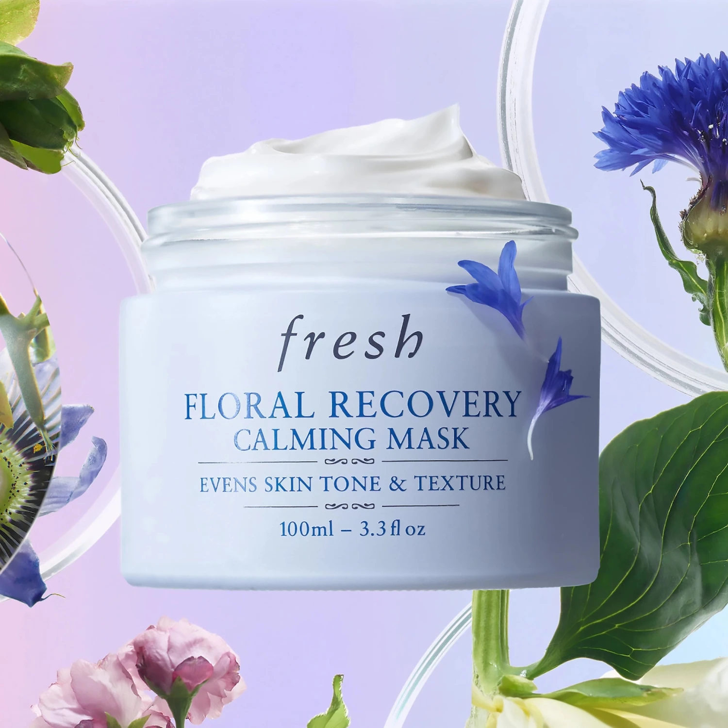 Fresh Floral Recovery Calming Mask 3.4oz 8 Fresh Floral Recovery Calming Mask 3.4oz - Image 6