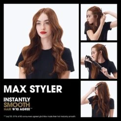GHD Max Styler - 2" Wide Plate Flat Iron -Bumble Sale Store GHD Max Styler 2 Wide Plate Flat Iron 2