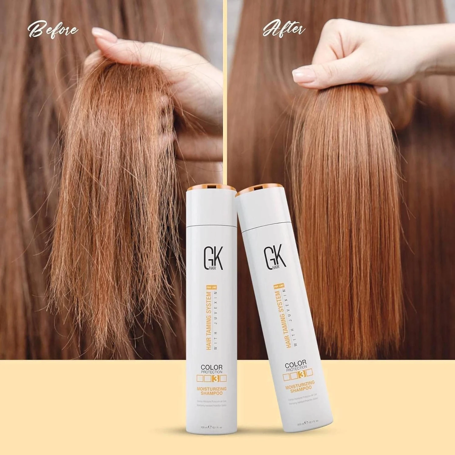 GK Hair Taming Moisturizing Shampoo 4 GK Hair Taming Moisturizing Shampoo - Image 2