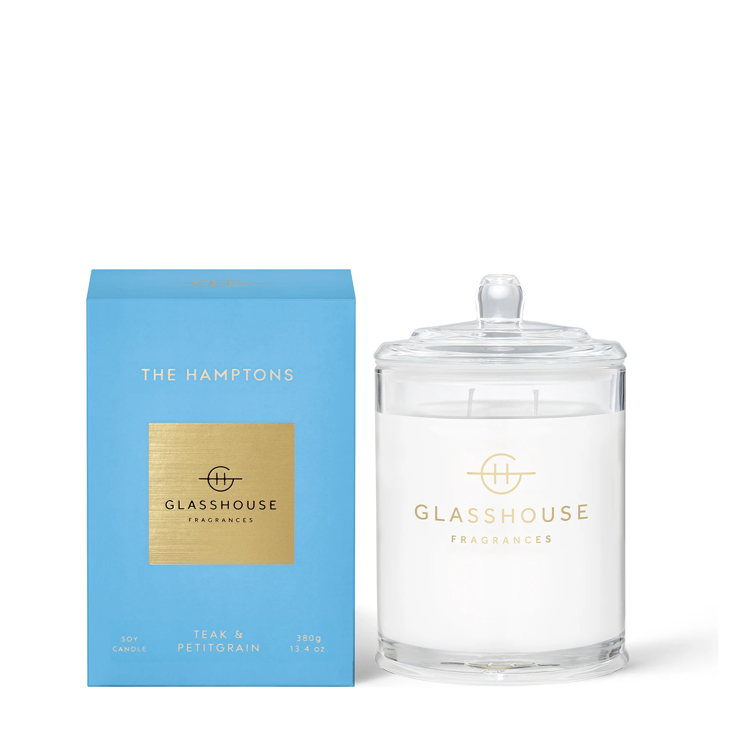 Glasshouse Fragrances - The Hamptons Candle 3 Glasshouse Fragrances - The Hamptons Candle