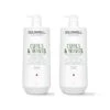 Goldwell Curls & Waves Shampoo And Conditioner Liter Duo ($85 Value) -Bumble Sale Store Goldwell CurlsWaves Shampoo and ConditionerLiter