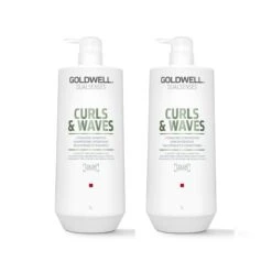 Goldwell Curls & Waves Shampoo And Conditioner Liter Duo ($85 Value)