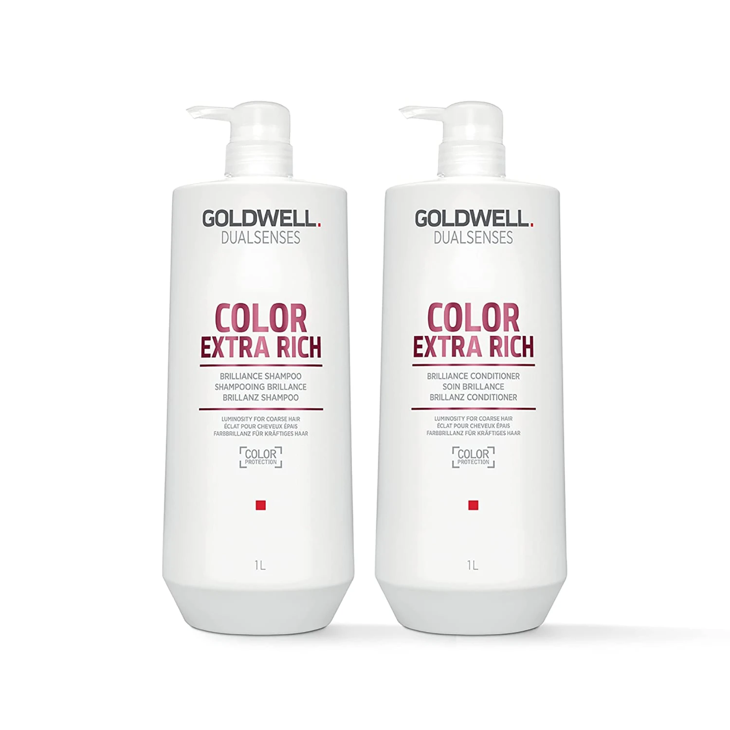Goldwell Color Extra Rich Brilliance Shampoo & Conditioner Liter ($85 Value) 3 Goldwell Color Extra Rich Brilliance Shampoo & Conditioner Liter ($85 Value)