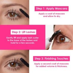 GrandeLASH-LIFT Heated Lash Curler -Bumble Sale Store GrandeLASH LIFT Heated Lash Curler Steps