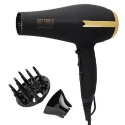 Hot Tools Signature Series Ionic Ceramic Salon Hair Dryer - Black