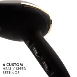 Hot Tools Signature Series Ionic Ceramic Salon Hair Dryer - Black -Bumble Sale Store Hot Tools Signature Series Ionic Ceramic Salon Hair Dryer Black 1