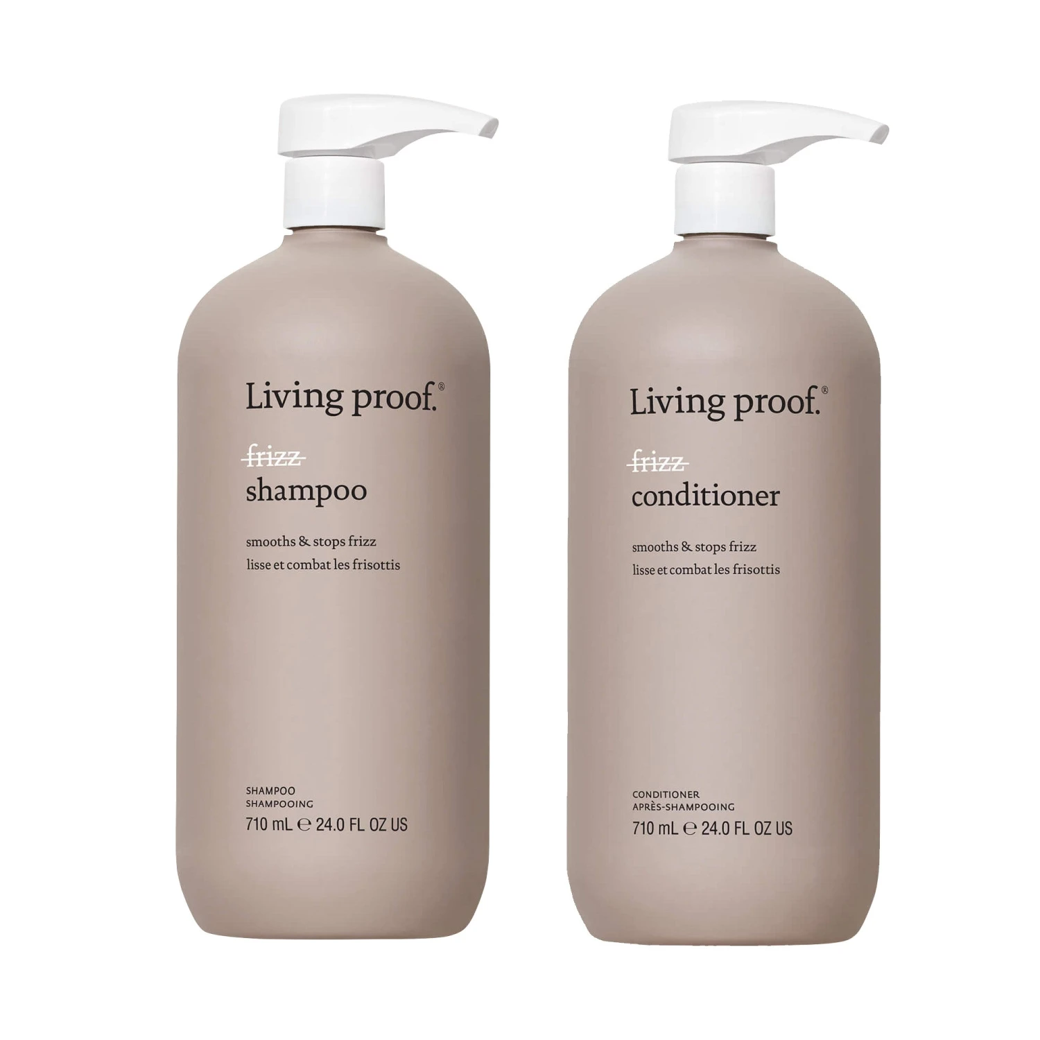 Living Proof No Frizz Shampoo And Conditioner Duo - 24oz 3 Living Proof No Frizz Shampoo And Conditioner Duo - 24oz