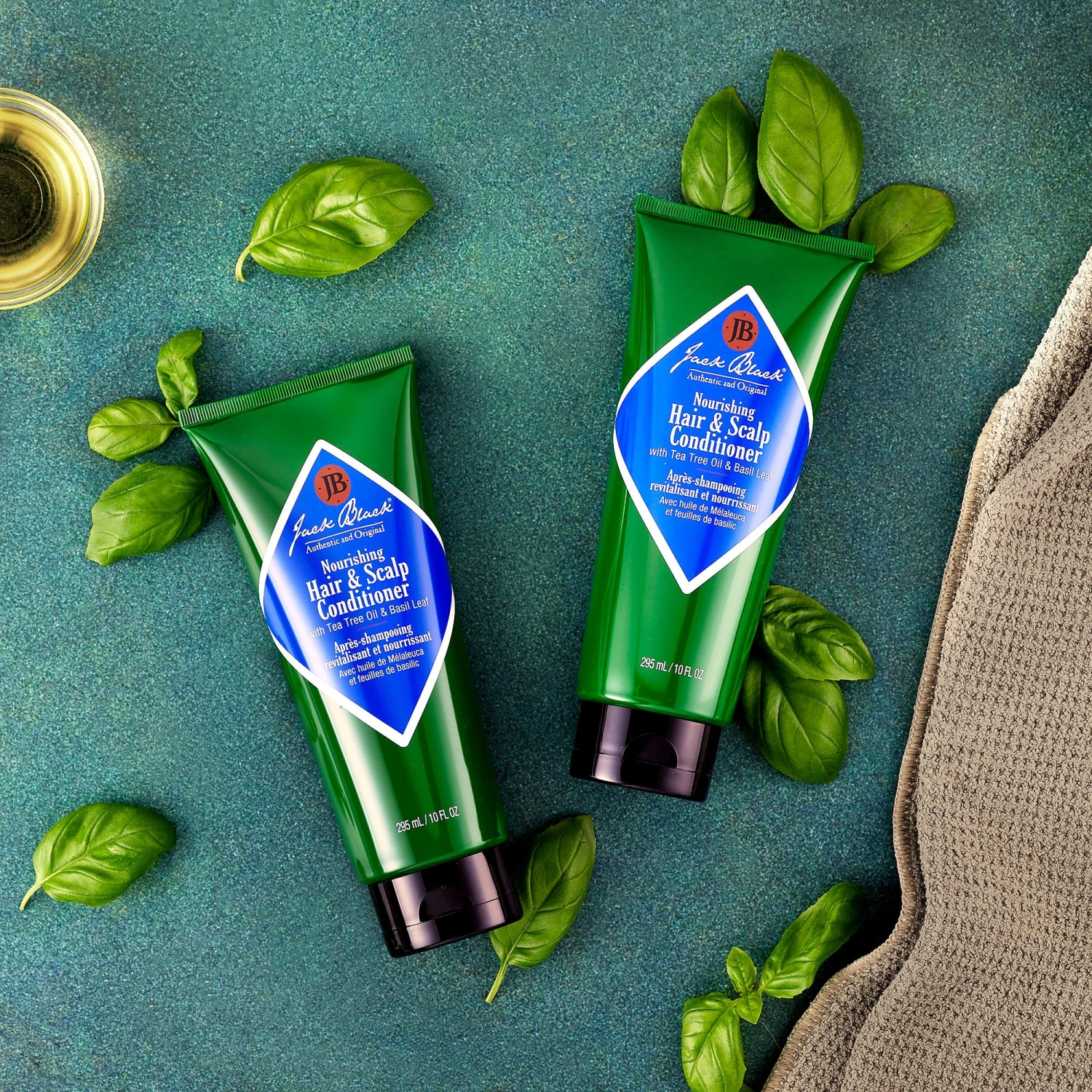 Jack Black Nourishing Hair And Scalp Conditioner With Tea Tree Oil & Basil Leaf 4 Jack Black Nourishing Hair And Scalp Conditioner With Tea Tree Oil & Basil Leaf - Image 2