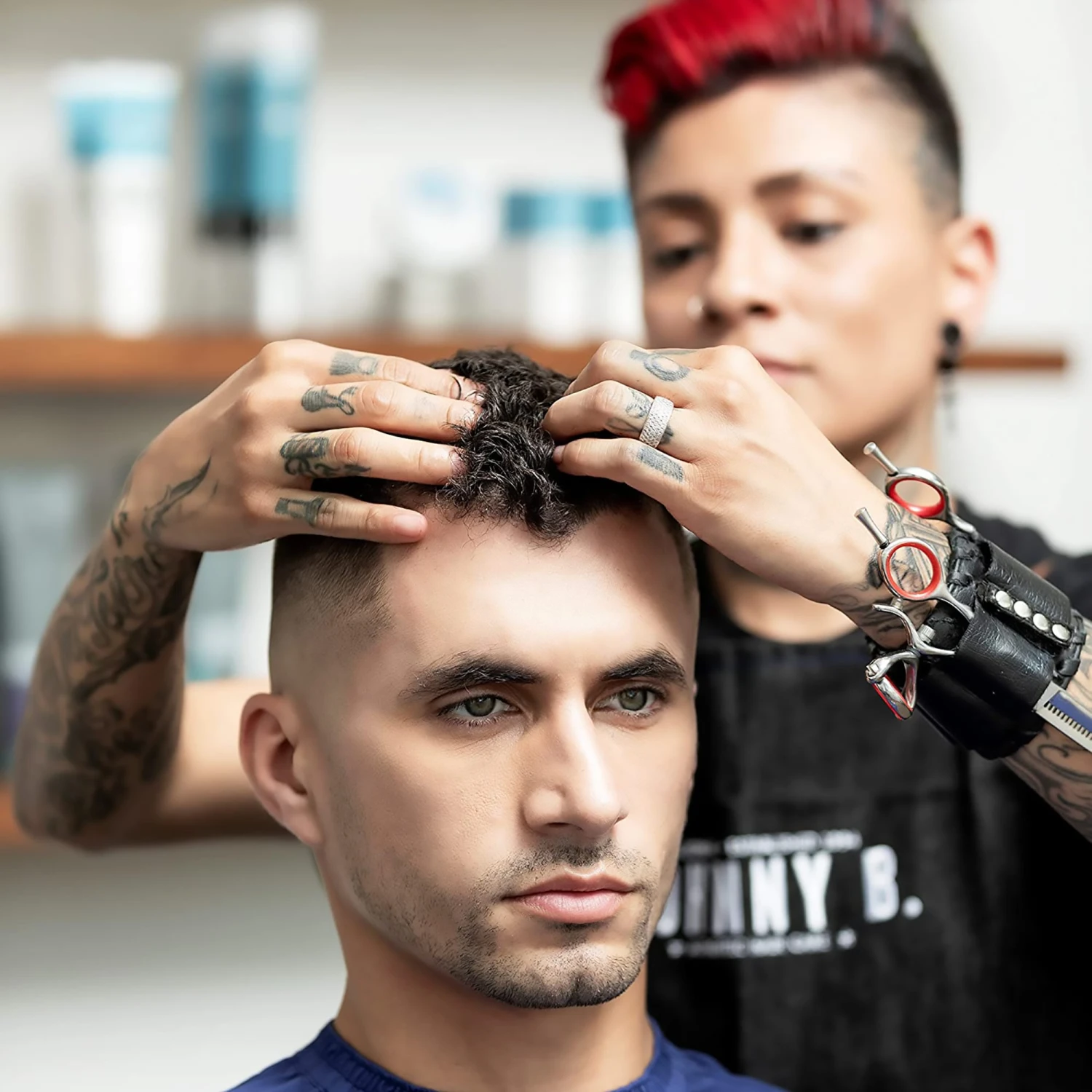 Johnny B Lava Clay Pomade - 3oz 6 Johnny B Lava Clay Pomade - 3oz - Image 4