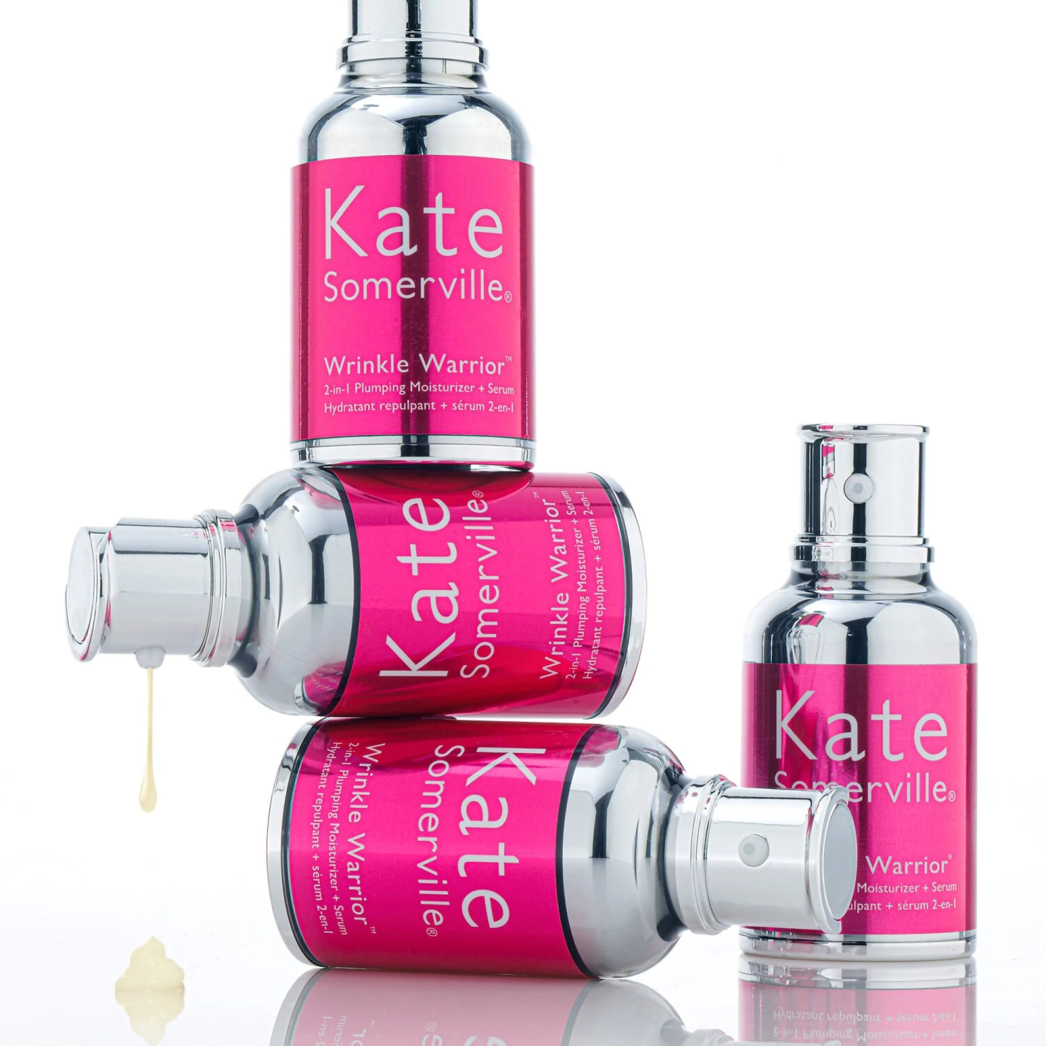 Kate Somerville Wrinkle Warrior 2-in-1 Plumping Moisturizer + Serum 8 Kate Somerville Wrinkle Warrior 2-in-1 Plumping Moisturizer + Serum - Image 6
