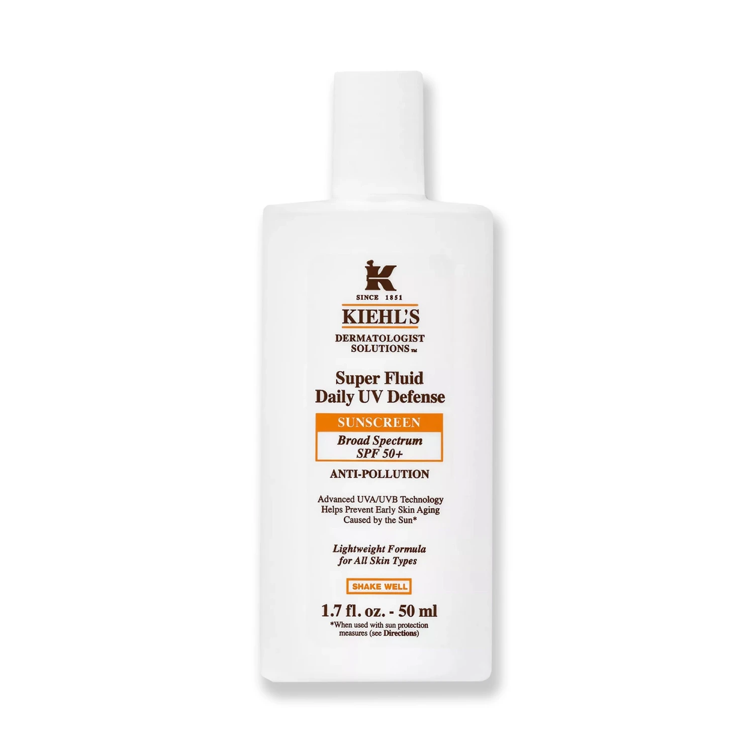 Kiehl's Super Fluid UV Defense Daily Facial Sunscreen SPF 50+