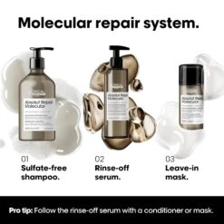 L'oreal Serie Expert Absolut Repair Molecular Sulfate-Free Shampoo - 16.9oz -Bumble Sale Store L oreal Serie Expert Absolut Repair Molecular Repair Leave in Mask 3.3oz 3 0bc6381d 4cd8 48f1 9d0a 5ea991957e03