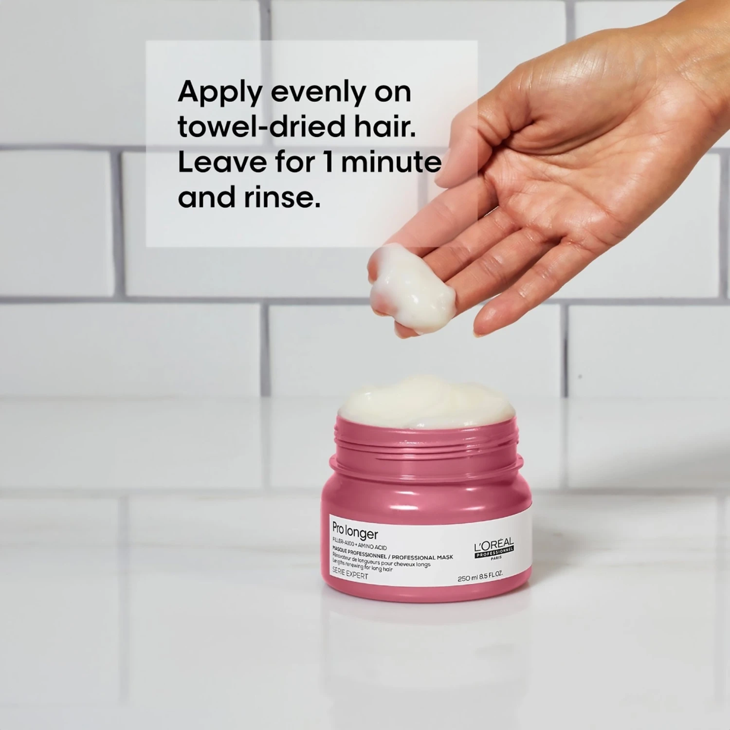 L'oreal Serie Expert Pro Longer Masque - 8oz 5 L'oreal Serie Expert Pro Longer Masque - 8oz - Image 3