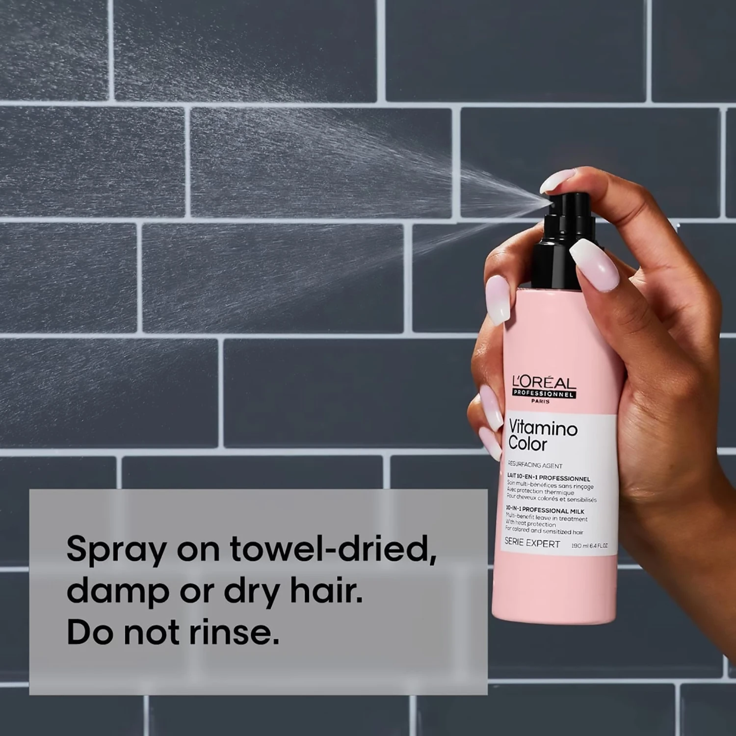 L'Oreal Serie Expert Vitamino Color 10 In 1 Perfecting Multipurpose Spray - 6.4oz 4 L'Oreal Serie Expert Vitamino Color 10 In 1 Perfecting Multipurpose Spray - 6.4oz - Image 2