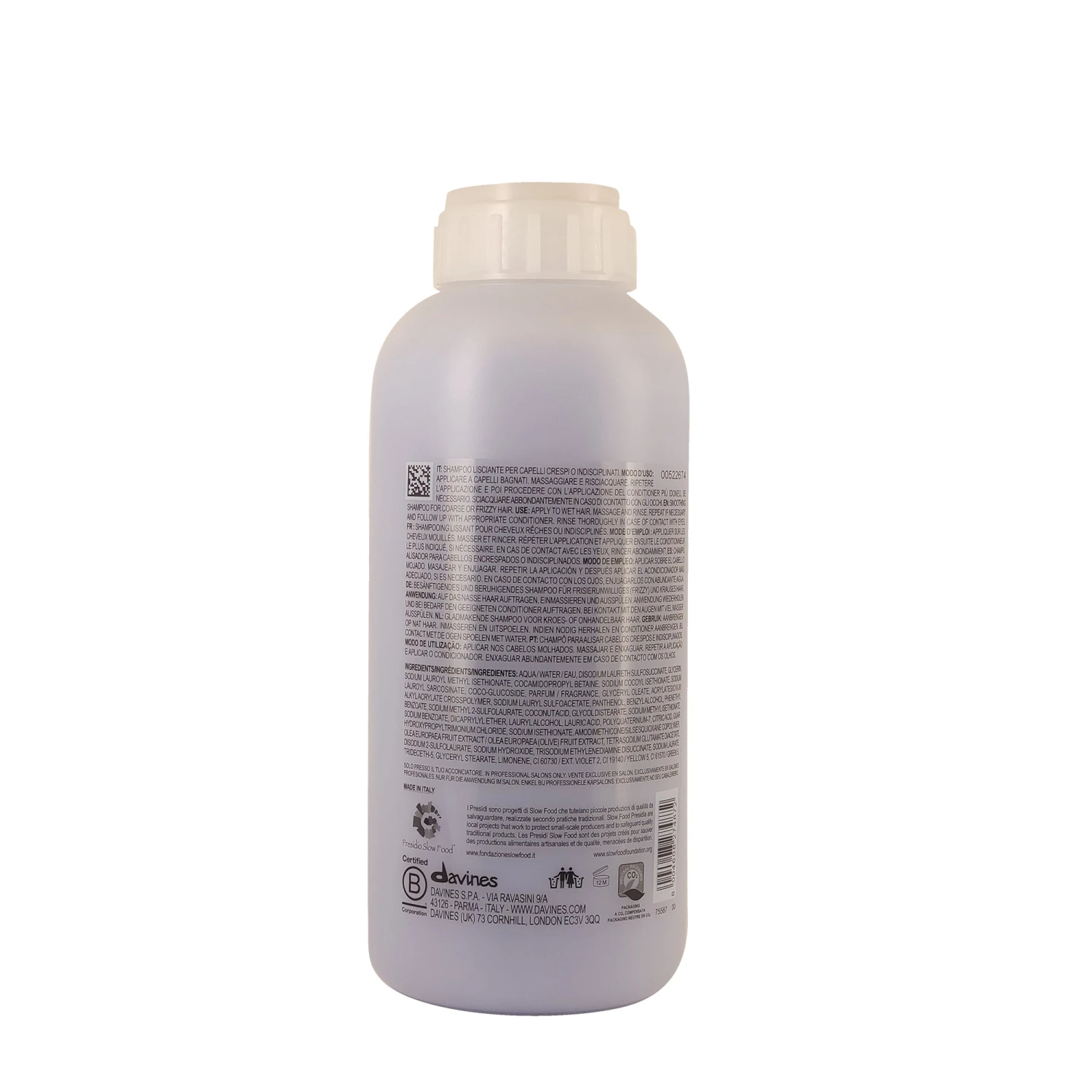 Davines Love Smoothing Shampoo 4 Davines Love Smoothing Shampoo - Image 2