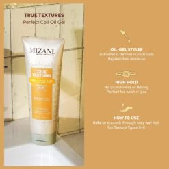 Mizani True Textures Perfect Coil Oil Gel -Bumble Sale Store MIZANI True Textures Perfect Coil Oil Gel 2
